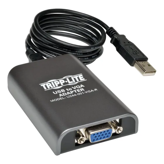 Tripp Lite Adaptador Tarjeta Grafica Video Externo Doble Usb