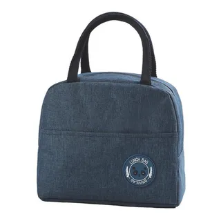 Bolsa Térmica Para Marmita E Lanche Ideal Escola E Trabalho Cor Azul Bolsa Térmica Para Marmita E Lanche Ideal Escola E Trabalho Cor Azul