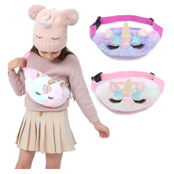 Riñonera Canguro Para Niña Diseño Unicornio De Calidad