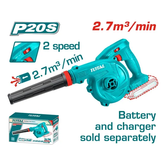 Sopladora Portatil Inalmbrico 20v  0-18000rpm