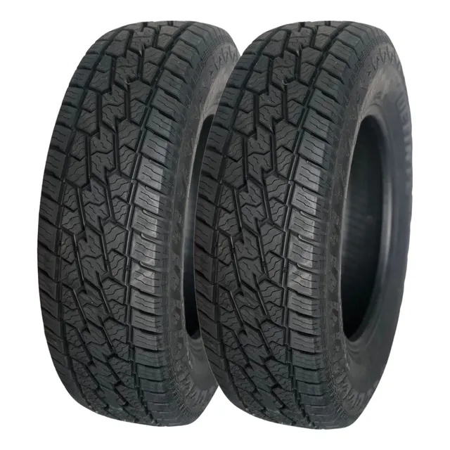 2 Pneu Fiat Toro 225/60 R18 104v Xl Dx-10 A/t Bandit Delinte