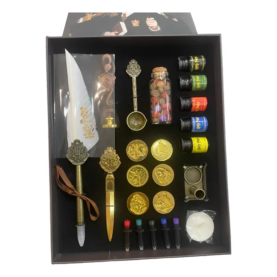 Kit Pluma + Cera P/sello Harry Potter