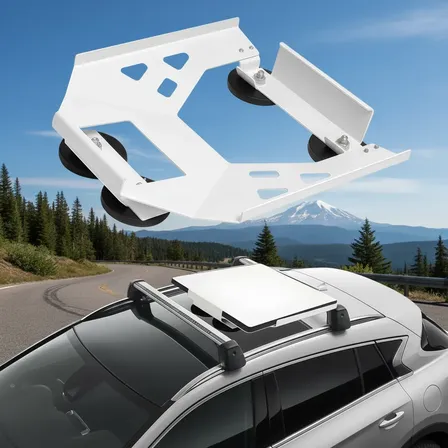 Case Veícular Antena Starlink Mini Super Imãs Suporte Branco