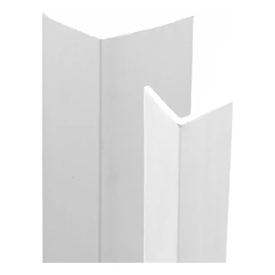 Perfil Ángulo Pvc Blanco Revestimiento