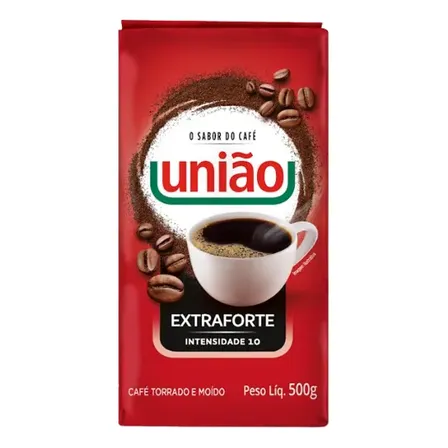 Café Em Pó União Extraforte 500g Embalado A Vácuo