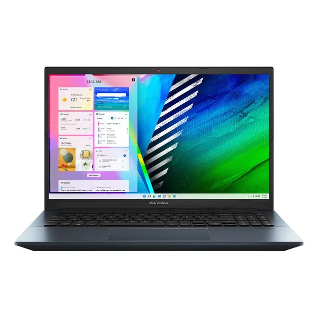 Laptop Asus Vivobook Pro 15 Ryzen 7 5800h Rtx3050 16gb 512gb Color Azul Acero