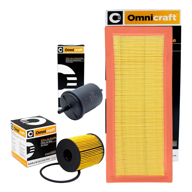 Kit Filtros Aire Aceite Comb Omnicraft 208 308 C4 Lounge Ds3