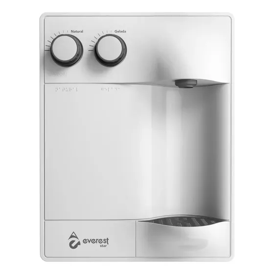 Purificador De Água Gelada A Compressor Everest Star Branco Branco