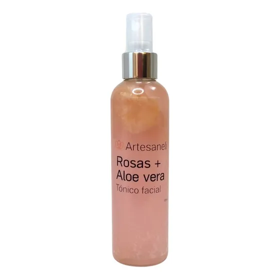 Tónico Facial De Rosas Y Aloe Vera Artesaneli Tipo De Piel Mixta