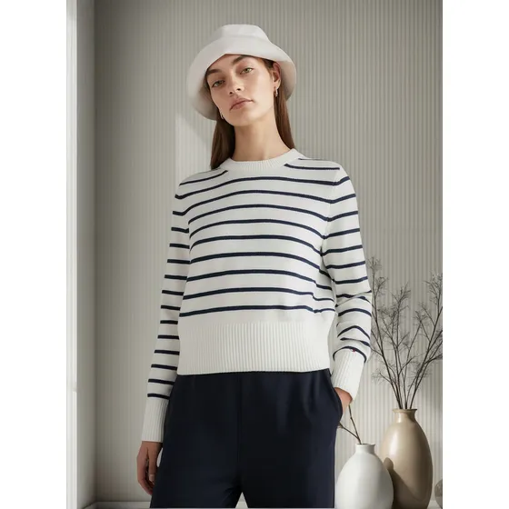 Saco Collection Con Rayas Marineras Mujer Tommy Hilfiger