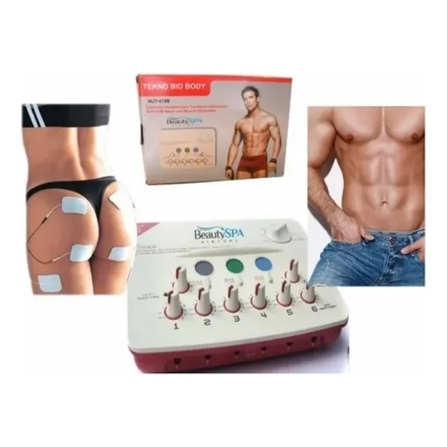 Gym Pasiva Electro Estimulador Tekno Bio Body 12 Parches