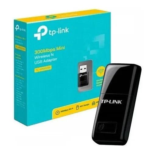 Adaptador Tp-link Usb Wifi Laptop Y Pc N 300mbps Tl-wn823n