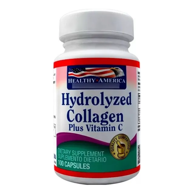 Colageno Hidrolizado 1500mg Complex Plus Vitamina C 100 Caps