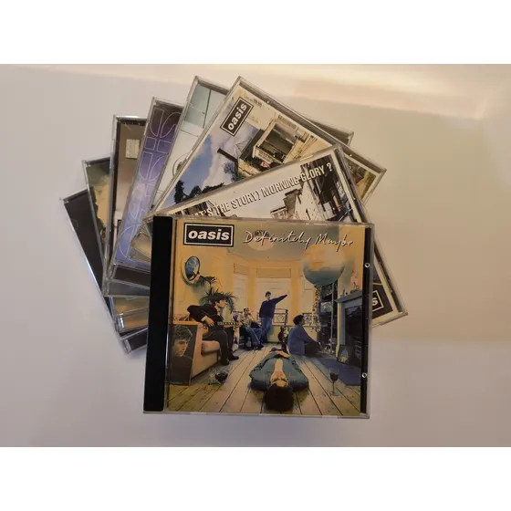 Oasis-discografia De Estúdio-colecao Lote 8-cdd