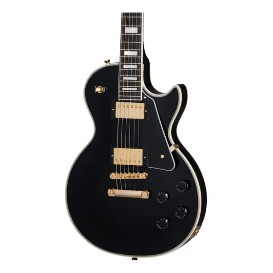 EpiPhone Les Paul Custom Ebony Black