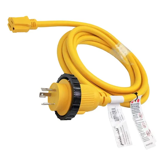 Adaptador De Enchufe Para Rv Parkworld 691975 De 30a Macho