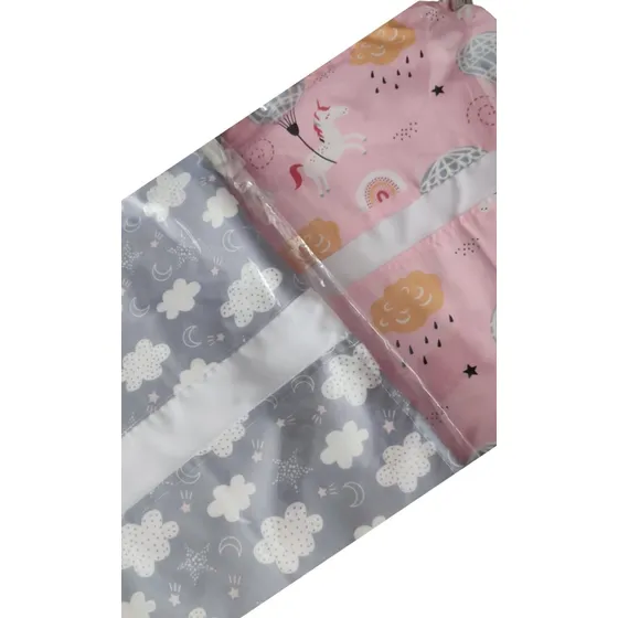 Jgo Sabanas De  Bebe Practicuna C/ Elastico  1.00 X 1.40
