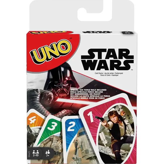 Juego de cartas Uno Star Wars Mattel GPP00 | Cuotas sin interés