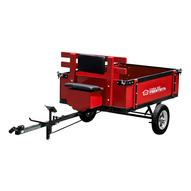 Carretinha Para Motocultivador Capacidade 300kg Gi701mt