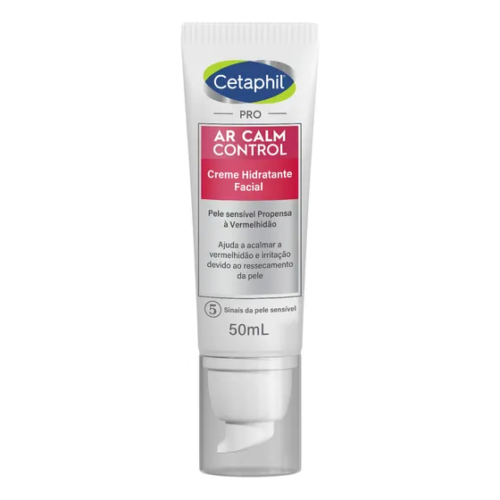 Creme Hidratante Facial Pro Ar Calm Control sem cor para pele sensível 50ml Cetaphil