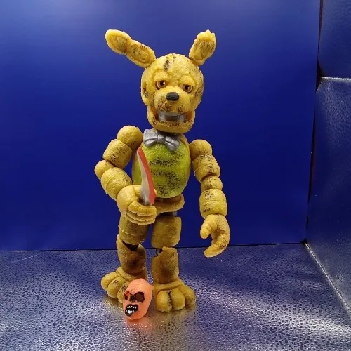 Five Nights At Freddys Springtrap Super Articulado  Con Luz