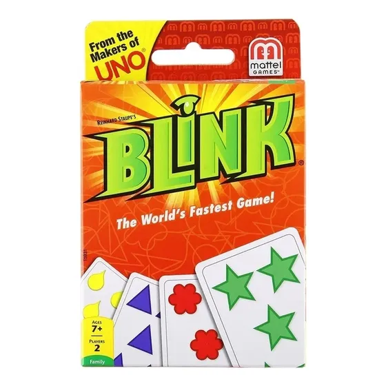 Cartas Uno Blink Edición Fastest Game Mattel