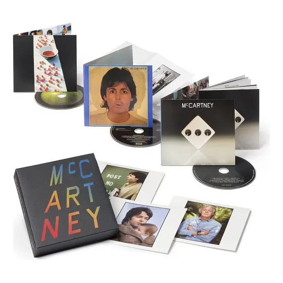 Box 3 Cds Paul Mccartney - Mccartney... I, Ii, Iii Lacrado