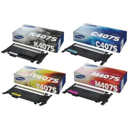Pack Toner Samsung Clt 407 K,m,y,c Original