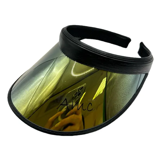Visera Sombrero Pvc Ajustable Playa Deportes Tendencia Amc