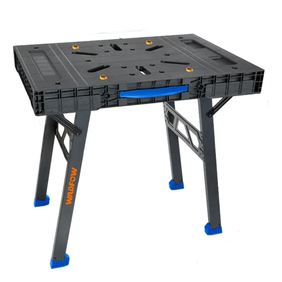 Mesa De Trabajo Plegable Multifunción 450kg Wadfow Wwe1535