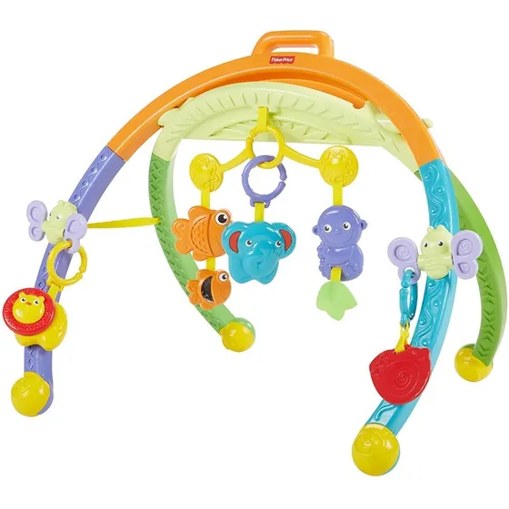 Gimnasio Fisher Price Plegable Con Juguetes Para Bebés