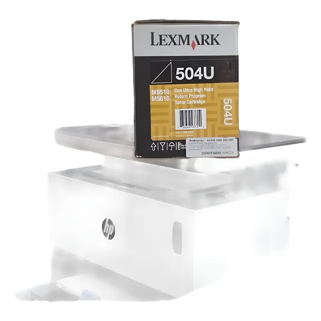 Lexmark Toner 504u Numero De Parte 50f4u00