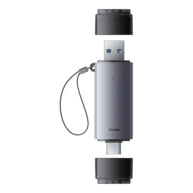 Lector De Tarjetas Sd Y Micro Sd Usb A / Usb C - Baseus