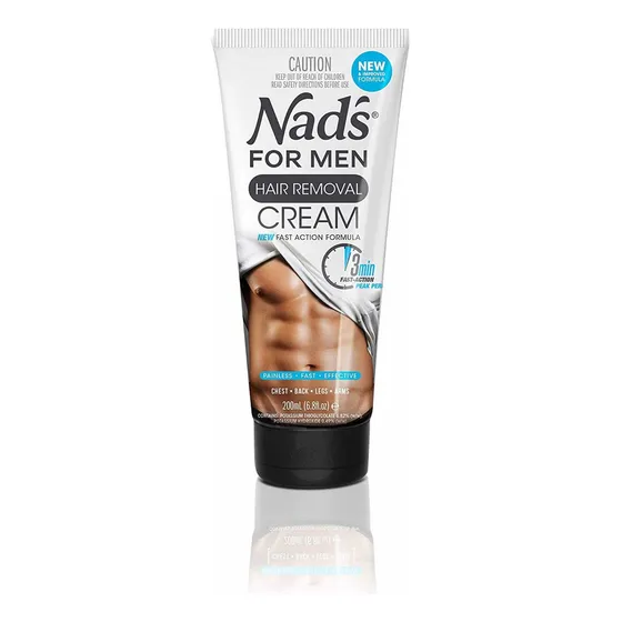 Nads For Men Crema Depiladora Para Hombres 200ml 6.8oz