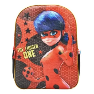 Mochila Escolar Fotorama Miraculous Lb203k41wh Color Rojo Diseño Lentejuela 12l Mochila Escolar Fotorama Miraculous Lb203k41wh Color Rojo Diseño Lentejuela 12l