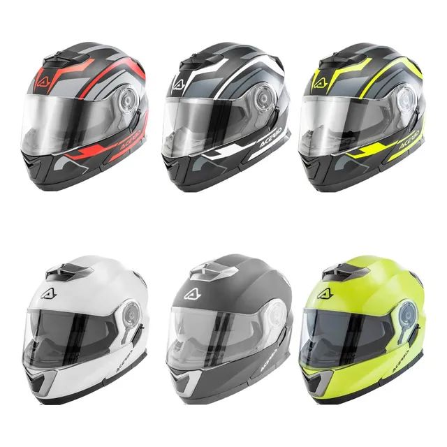 Casco Abatible Acerbis Serel Helmet Dualroad Acreditado Mtt