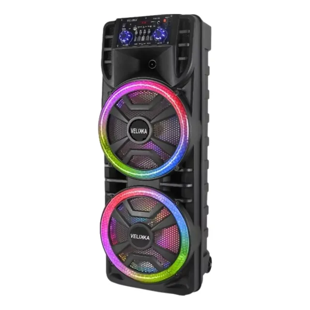 Bocina Velikka Vkk-12l Con Control, Microfono Y Bluetooth