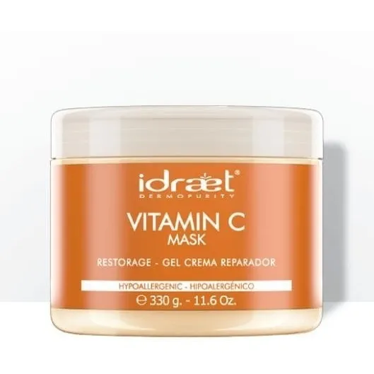 Vitamin C Pro Mask Repair Mascara Facial Reparadora Antiage Idraet 330g