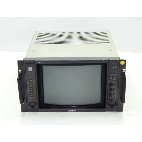 Monitor Profesional Sony Bvm-1310 Funcionando Con Detalles Gris/beige