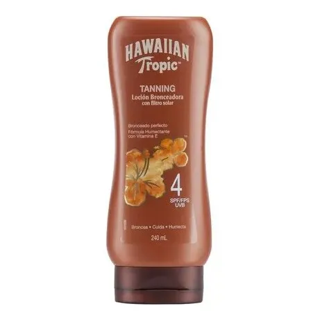 Loción Bronceadora Hawaiian Tropic® Tanning F4 | 240ml