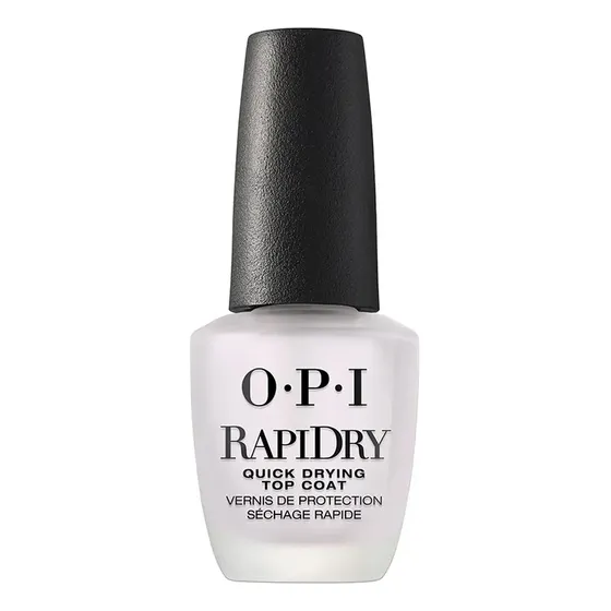 Tratamento Opi Rapidry Top Coat de secagem rápida e brilho 15 ml transparente