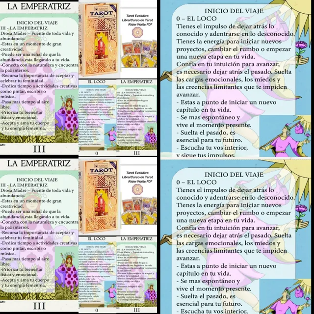 Kit Tarot Rider + Oráculo Mensajes 22 Arcanos Paño Y Bolsa