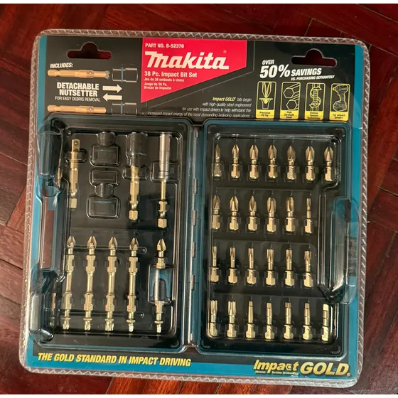 Juego De Puta Destornillador Makita 38 Piezas Al Cambio Bcv