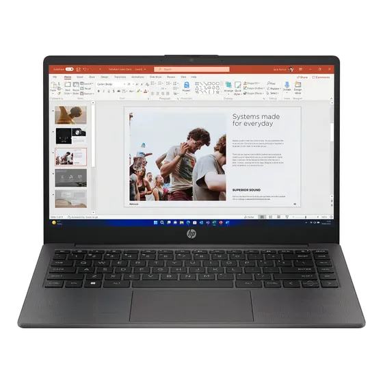 Notebook HP 245 G10 AMD Ryzen 3 8gb Ram 256GB Ssd Windows 11 Home