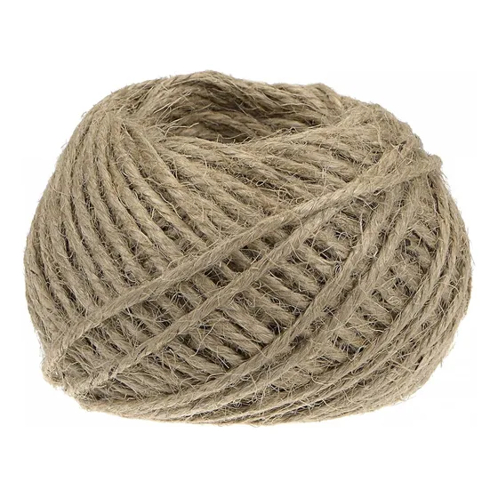 Cordel De Yute De 25 M De 0.04 Pulgadas, Cuerda Natural...