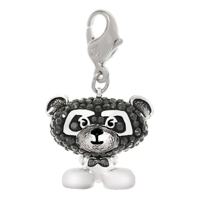 Dije De Cristales Marca Swarovki Original Bo Bear Oso Negro