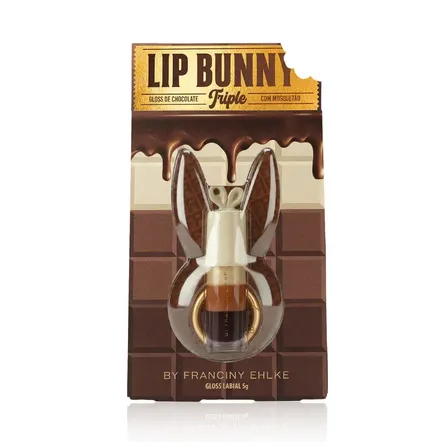 Gloss Lip Bunny Triple Fran By Franciny Ehlke Chocolate