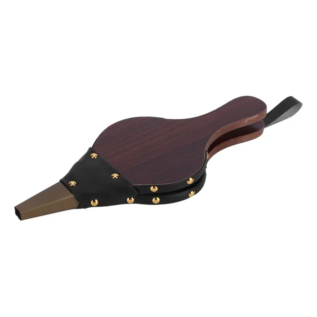 Bx) Soplador De Barbacoa Manual Chimenea Fuelle Madera Aire