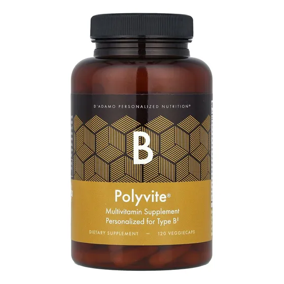 Nutrición Personalizada D'adamo - Polyvite B 120 Cápsulas