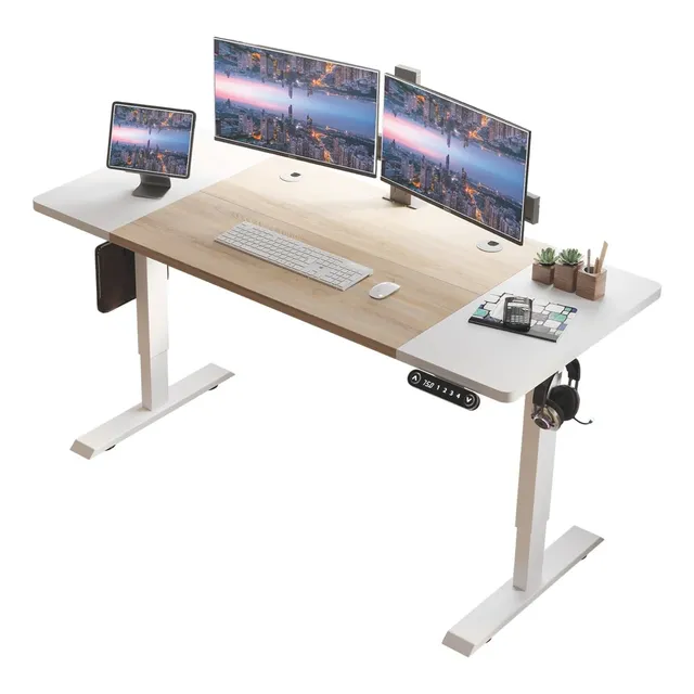 Escritorio Eléctrico Ergonómico Altura Ajustable Moderno